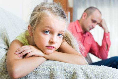 Vater und Tochter