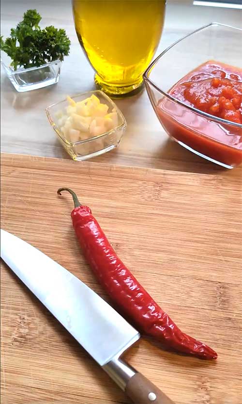 Papakocht Penne Arrabbiata Penne Arrabbiata